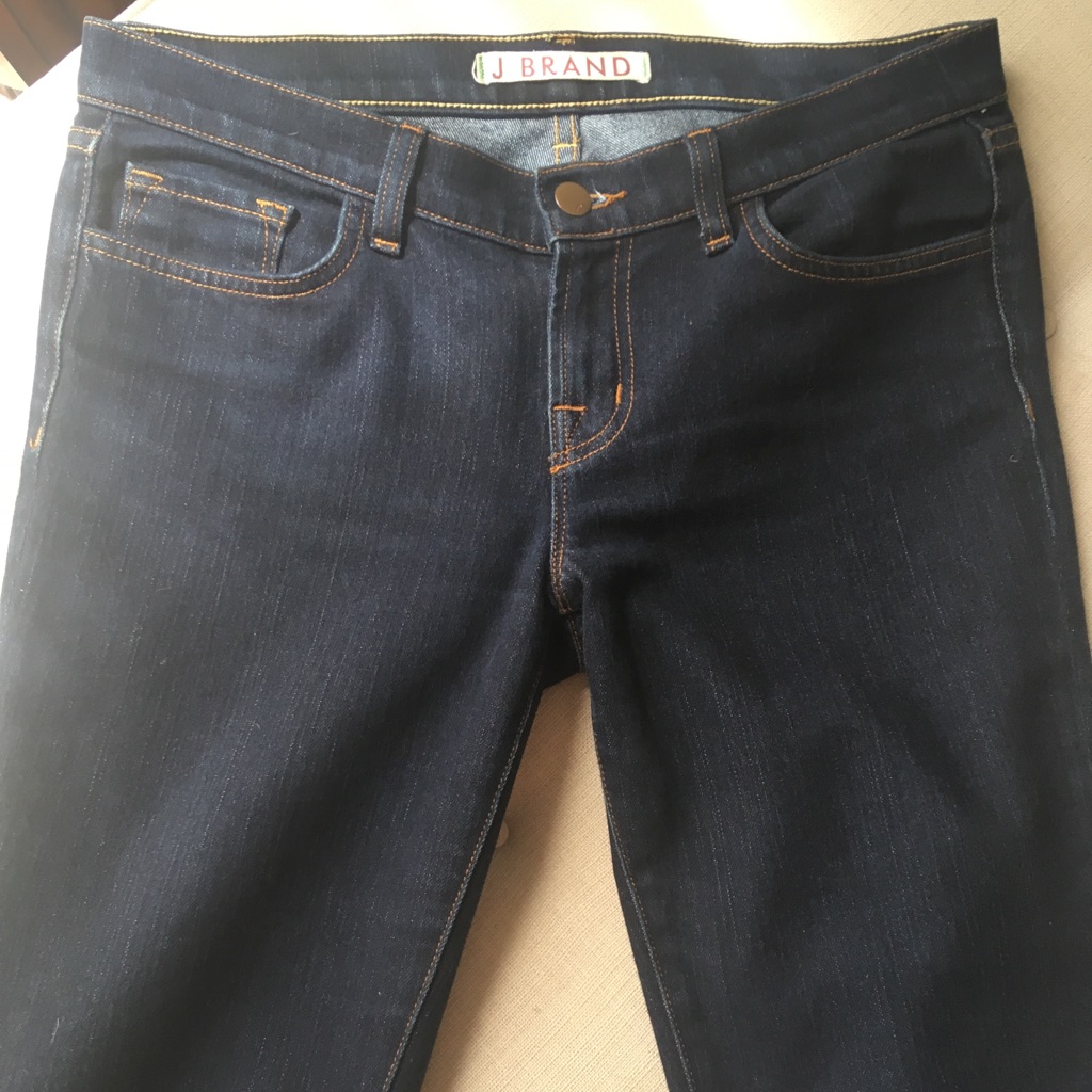 J Brand 2010s Premium Dark Denim Bootcut Jeans